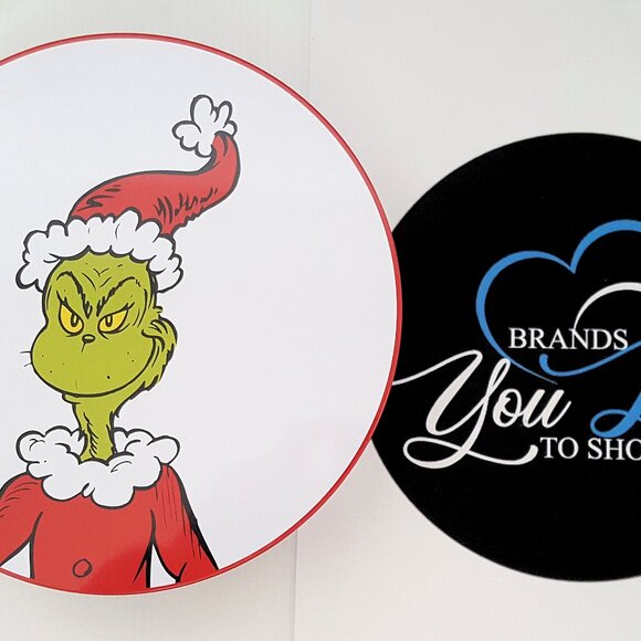 NEW Williams Sonoma Set of 3 The Grinch Nesting Tins - Picture 6 of 8